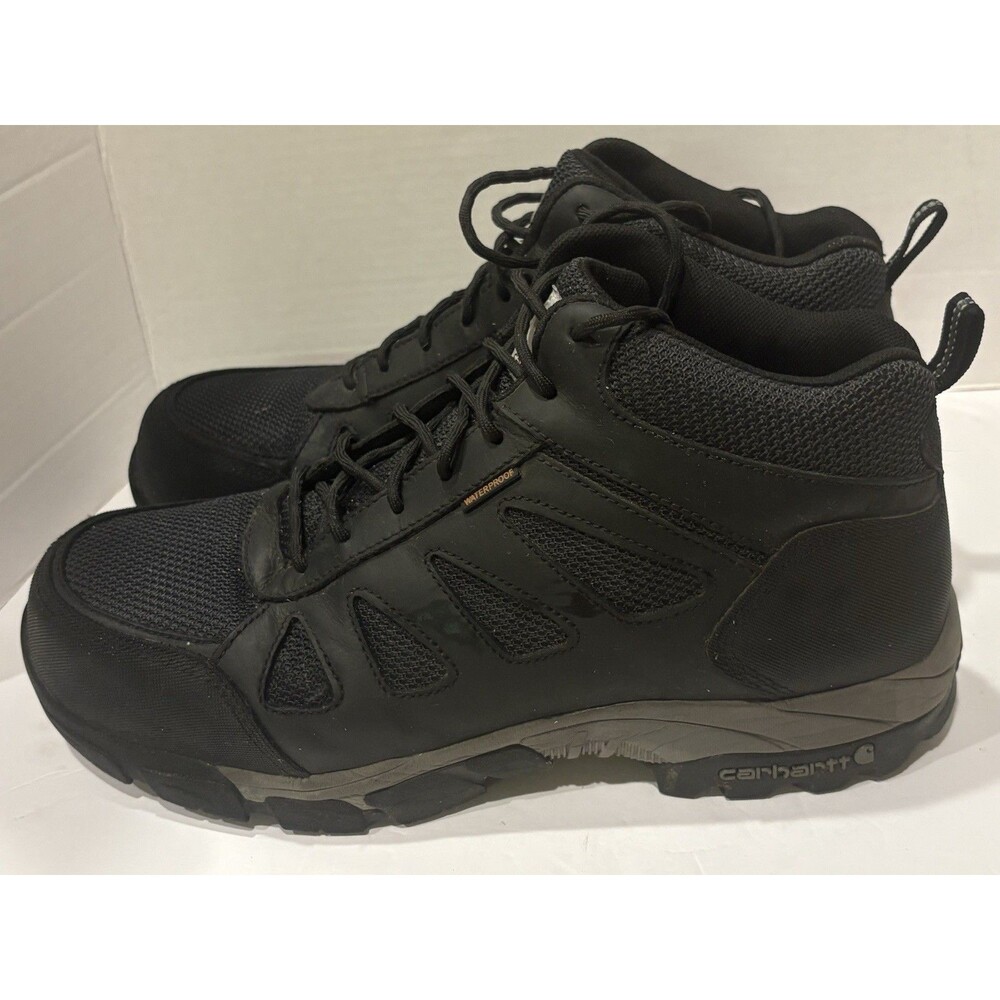 Carhartt waterproof composite safety toe work hiker boots Size 14